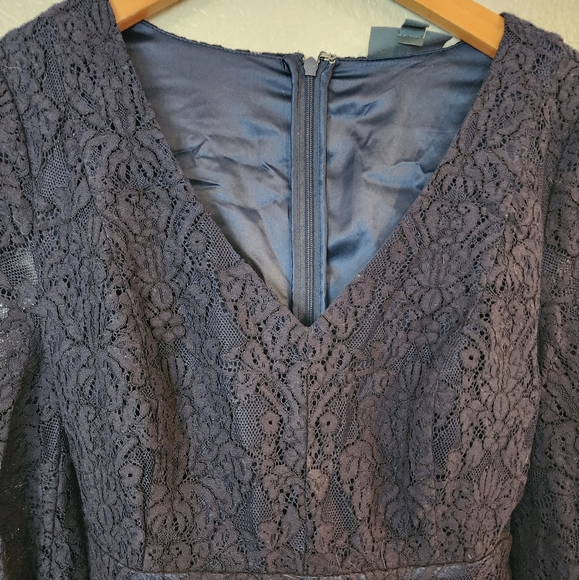 Modcloth Lace Bell Sleeve Mini Dress - Picture 3 of 11